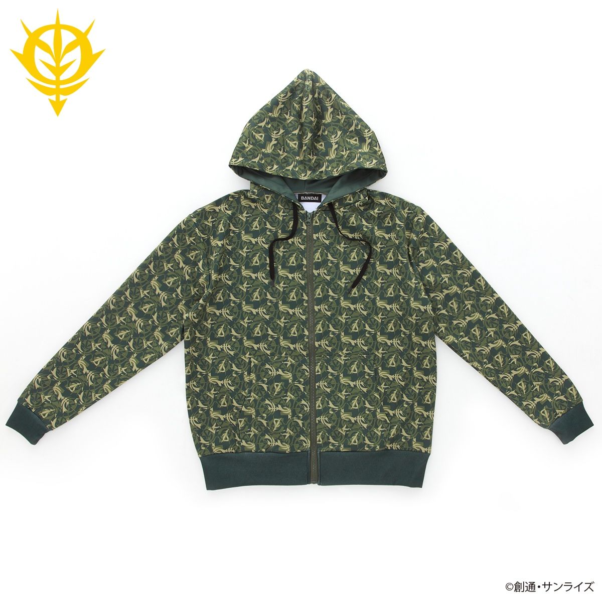 Mobile Suit Gundam Camouflage Zip Hoodie Gundam Premium Bandai Usa Online Store For Action Figures Model Kits Toys And More