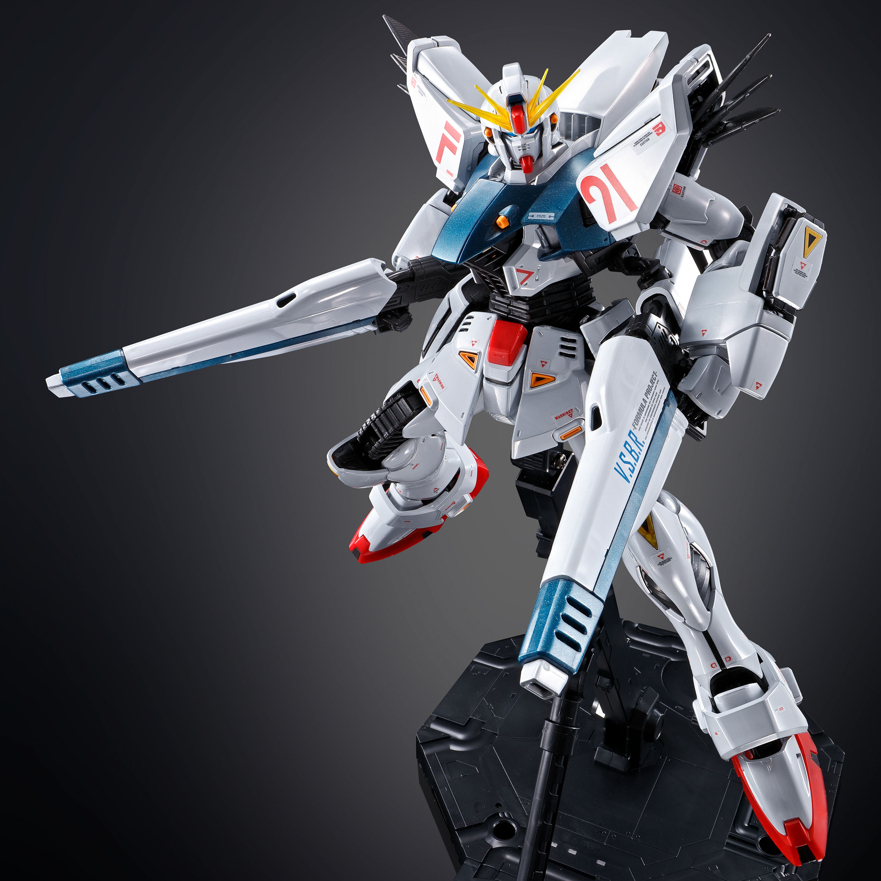 MG 1/100 GUNDAM F91 Ver.2.0 [TITANIUM FINISH] | GUNDAM | PREMIUM BANDAI