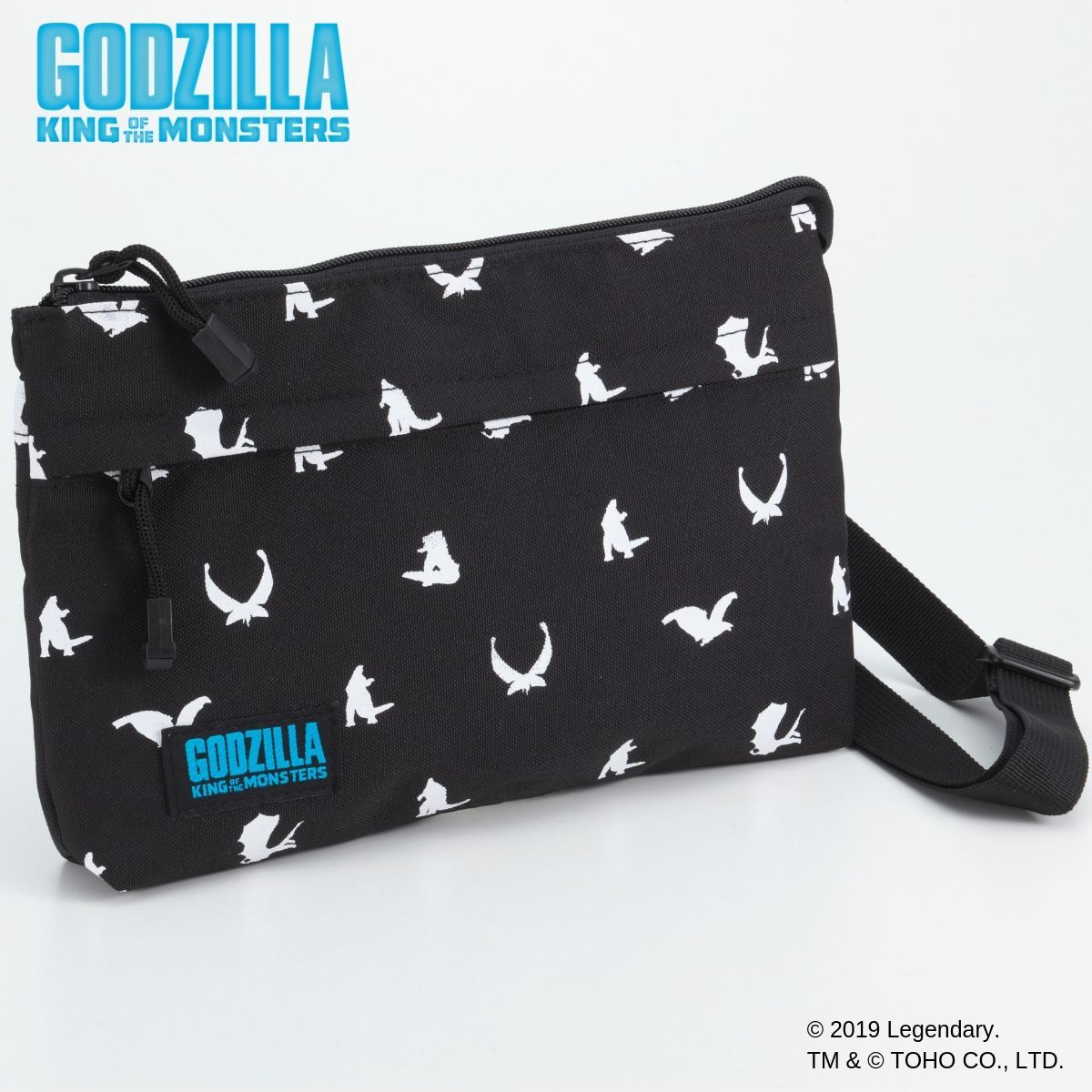 Godzilla King of the Monsters Shoulder Bag - Silhouette Art ver.