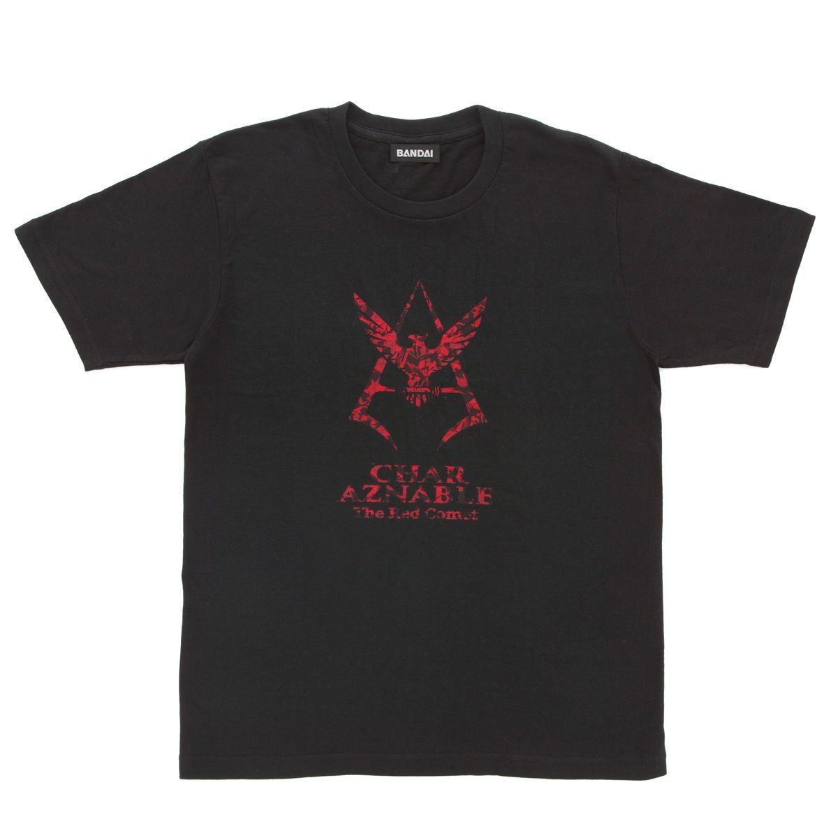 Mobile Suit Gundam Camouflage Pattern Char Aznable Emblem T-shirt [May 2021 Delivery]