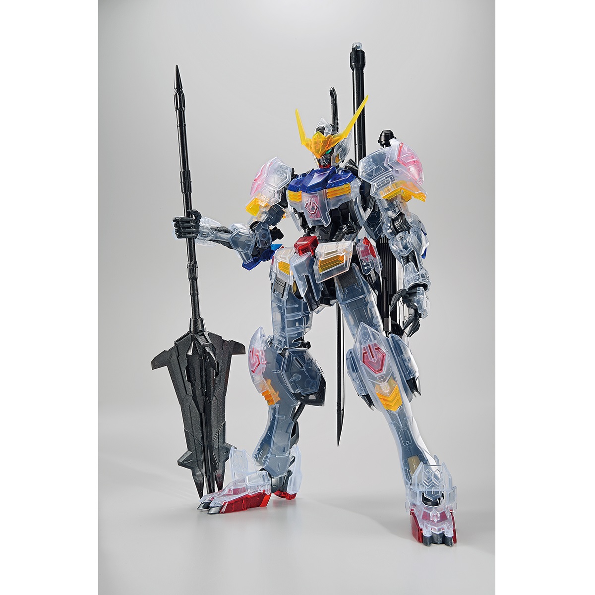 MG 1/100 THE GUNDAM BASE LIMITED GUNDAM BARBATOS [CLEAR COLOR]