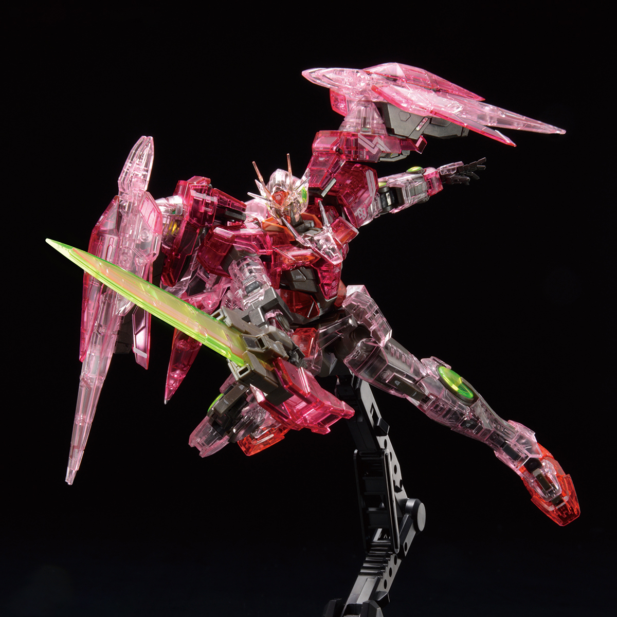 Bandai RG 1/144 Gundam OO Raiser TRANS-AM Clear Ver Gunpla Expo 2015 Limited 