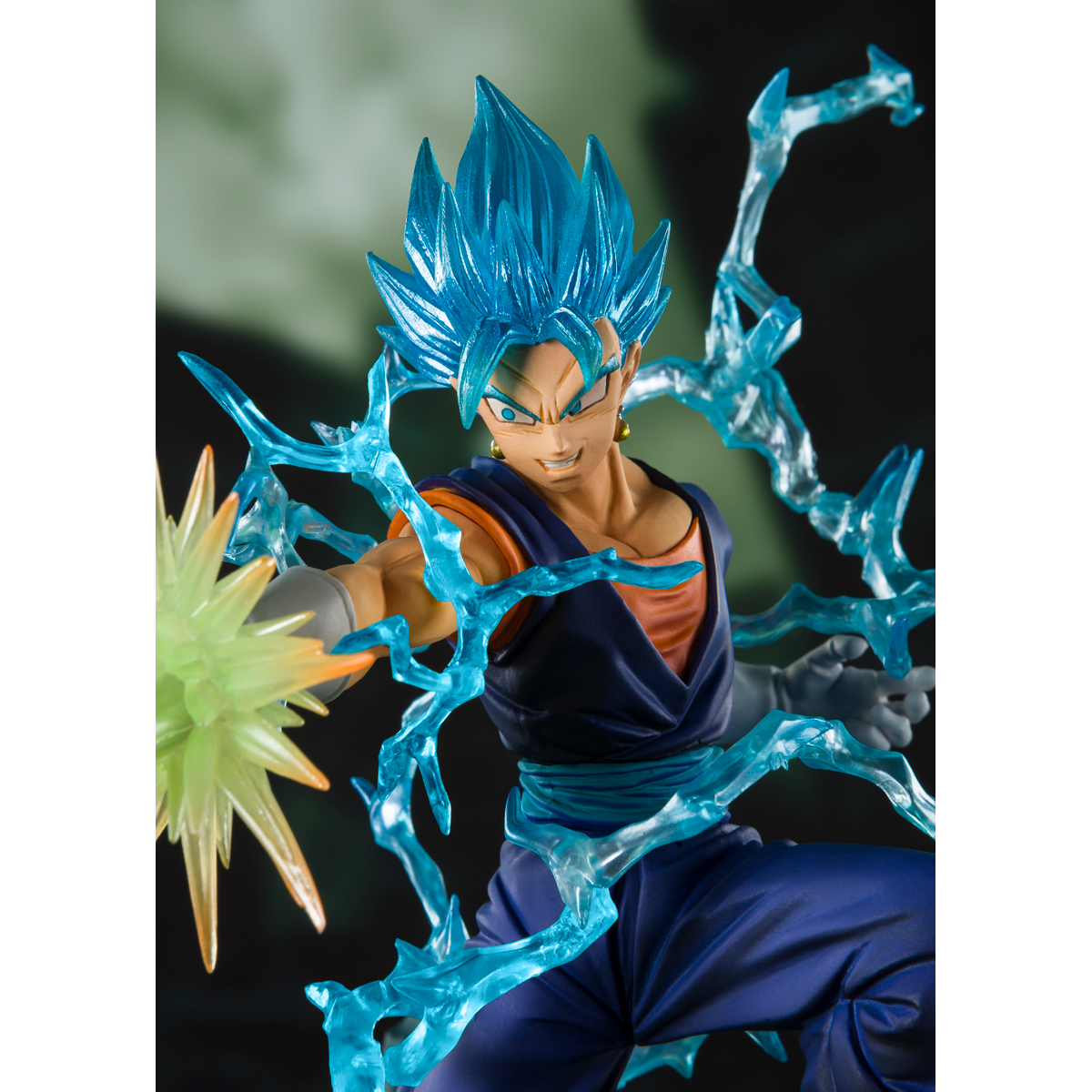 Banpresto Dragon Ball Super Vegito Final Kamehameha Version 4 Super Saiyan  God Super Saiyan Vegito Figure Blue - US