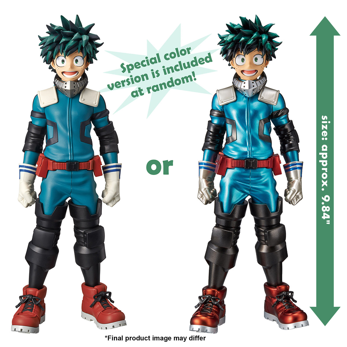 Details about   "My Hero Academia" All chromite non-scale soft vinyl PVC Figure 