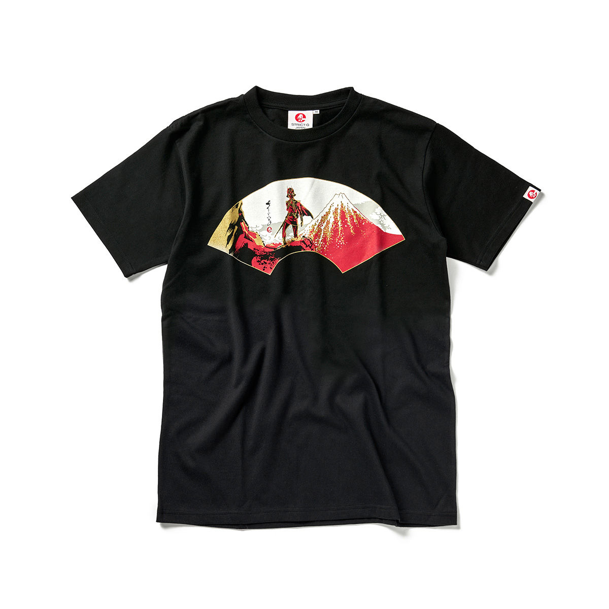 Char and Red Mountain Fuji T-shirt—Mobile Suit Gundam/STRICT-G JAPAN Collaboration