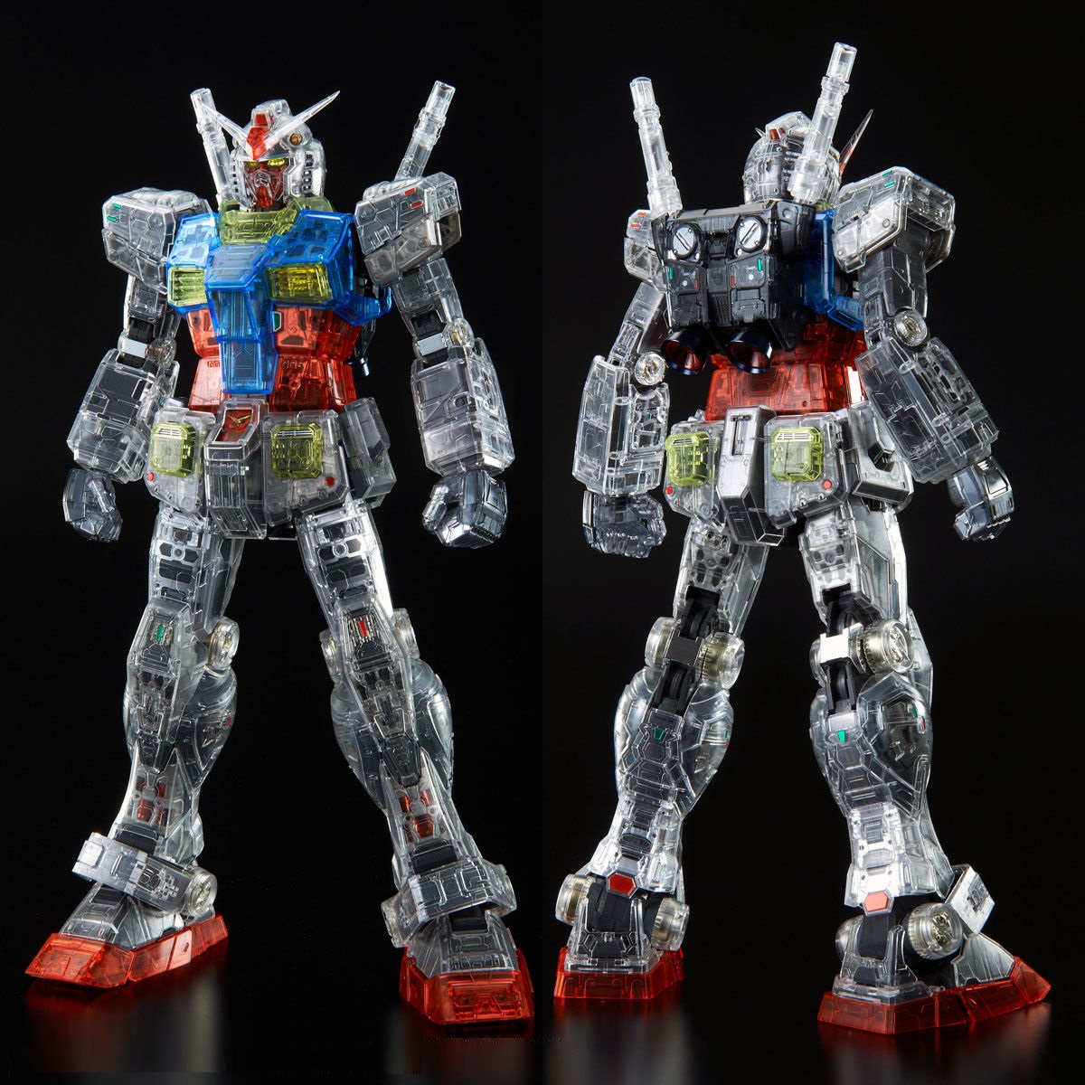 PG UNLEASHED 1/60 CLEAR COLOR BODY FOR RX-78-2 GUNDAM