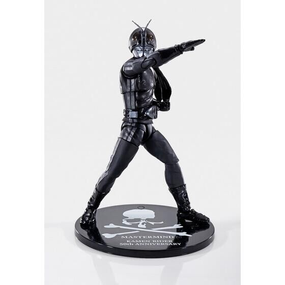 mastermind JAPAN x KAMEN RIDER 50th ANNIVERSARY SPECIAL COLLABORATION  S.H.Figuarts (SHINKOCCHOUSEIHOU) MASKED RIDER 1 BLACK Ver.