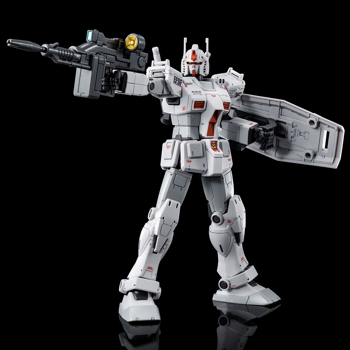 P-BANDAI HG 1/144 RX-78-02 Gundam Rollout Color GUNDAM THE ORIGIN Plastic Model 