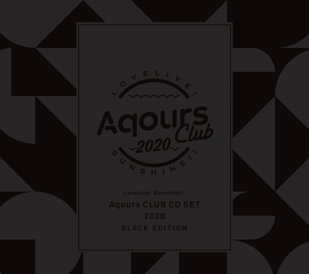 Love Live! Sunshine!! Aqours CLUB CD SET 2020 BLACK EDITION [LIMITED]