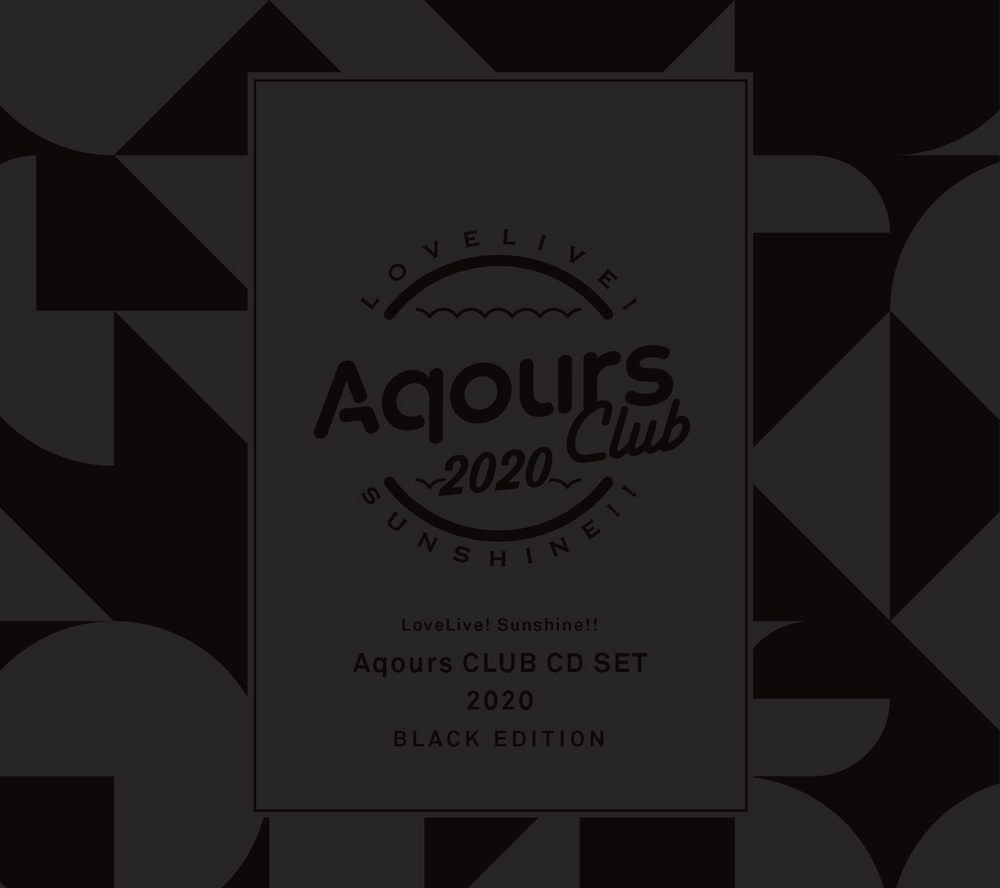 Love Live! Sunshine!! Aqours CLUB CD SET 2020 BLACK EDITION