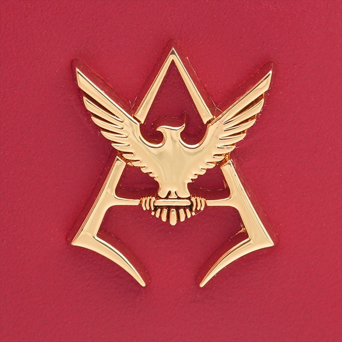 Mobile Suit Gundam Char Aznable Golden Emblem Passcase