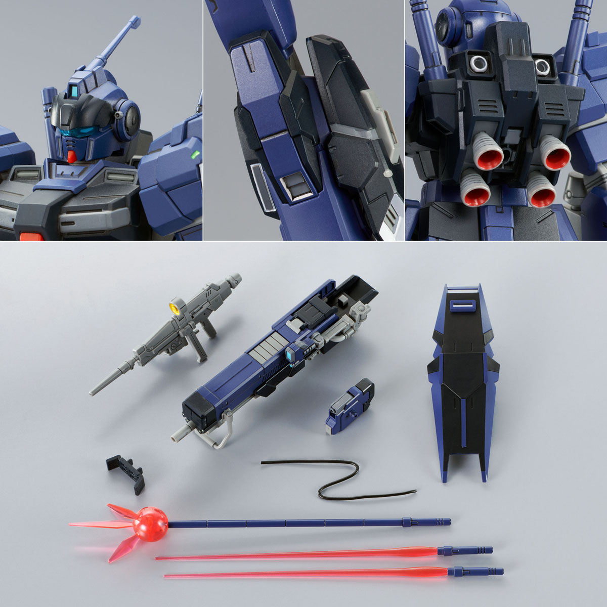 TITANS Plastic Model Kit RX-08PR-4 Gundam P-BANDAI HGUC 1/144 Pale Rider DII 