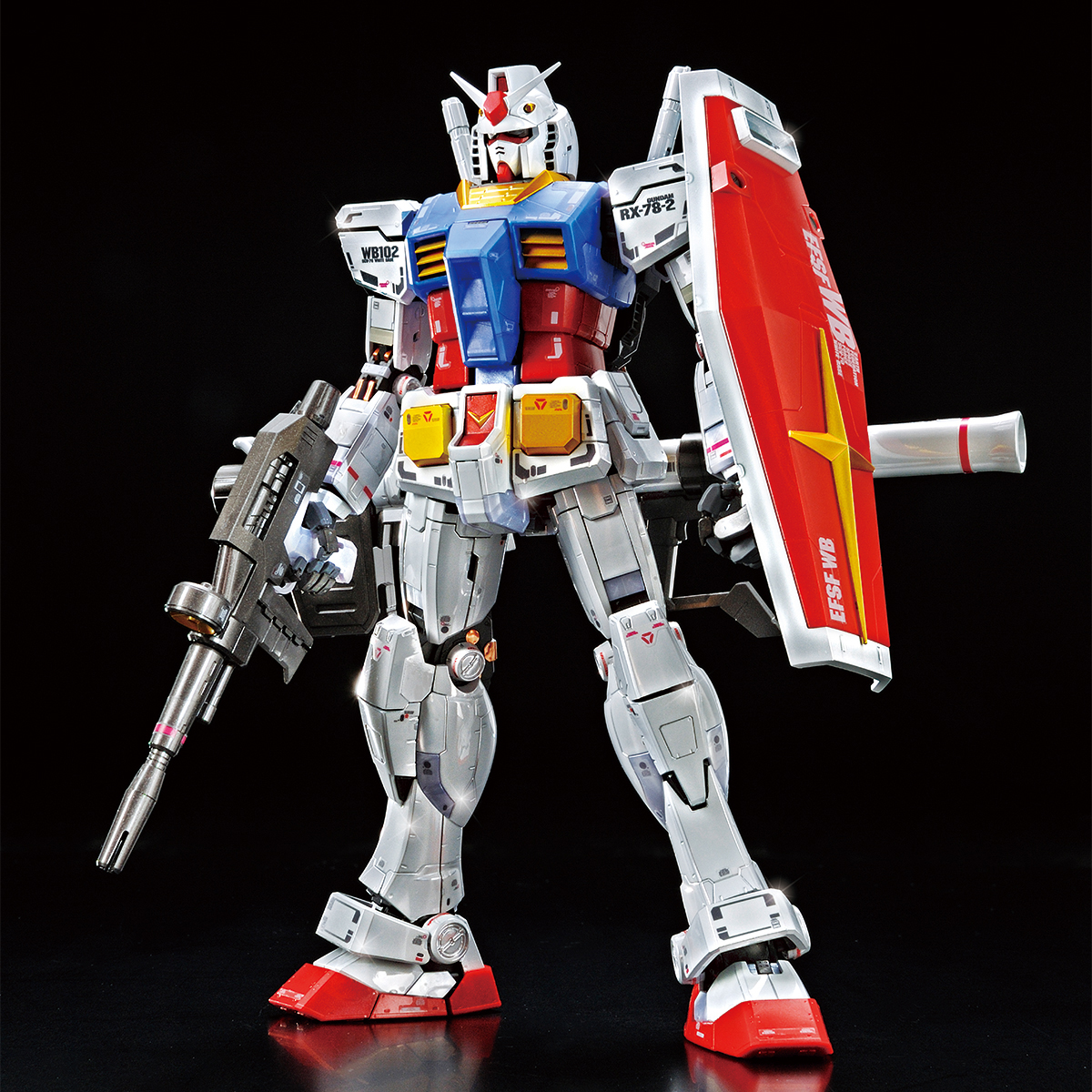 MG 1/100 THE GUNDAM BASE LIMITED RX-78-2 GUNDAM Ver.3.0 [TITANIUM