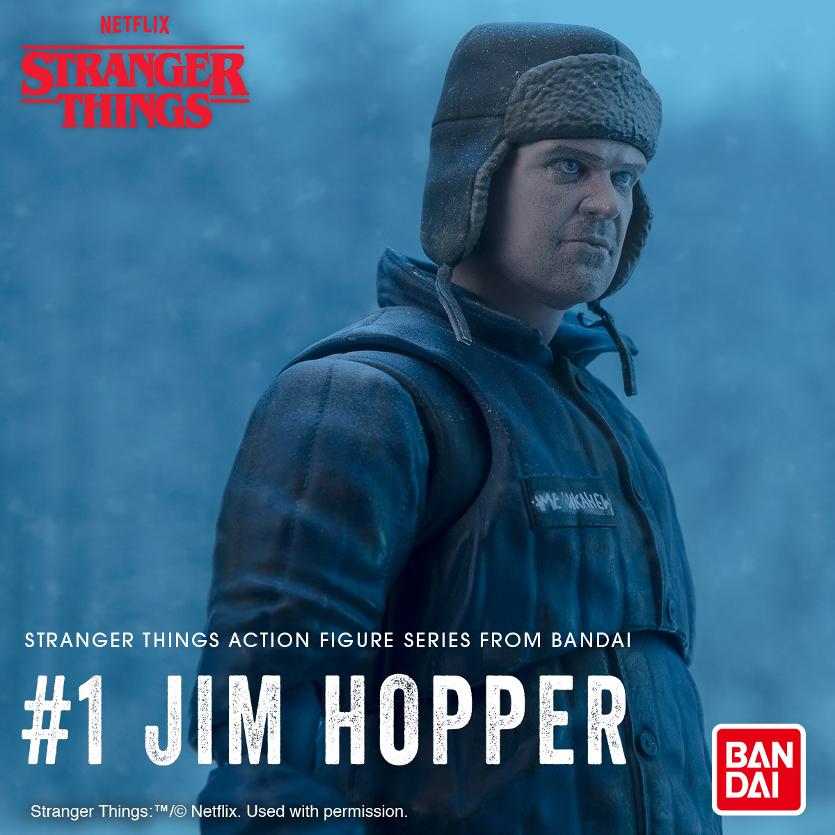 STRANGER THINGS JIM HOPPER 11.8インチ フィギュア | tspea.org