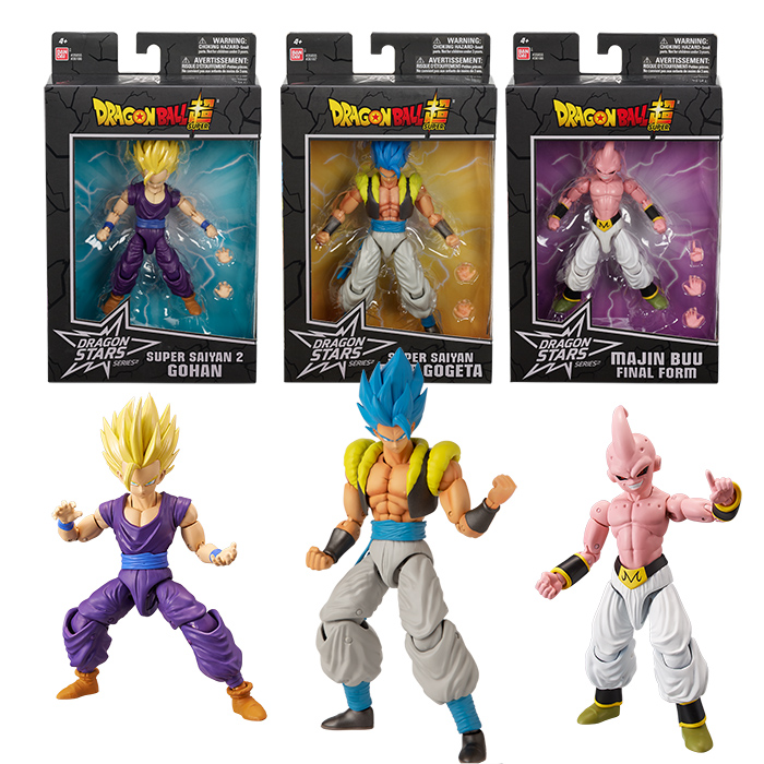 Dragon Ball - Figura de ação Majin Buu Vs Super Saiyan, Dragon