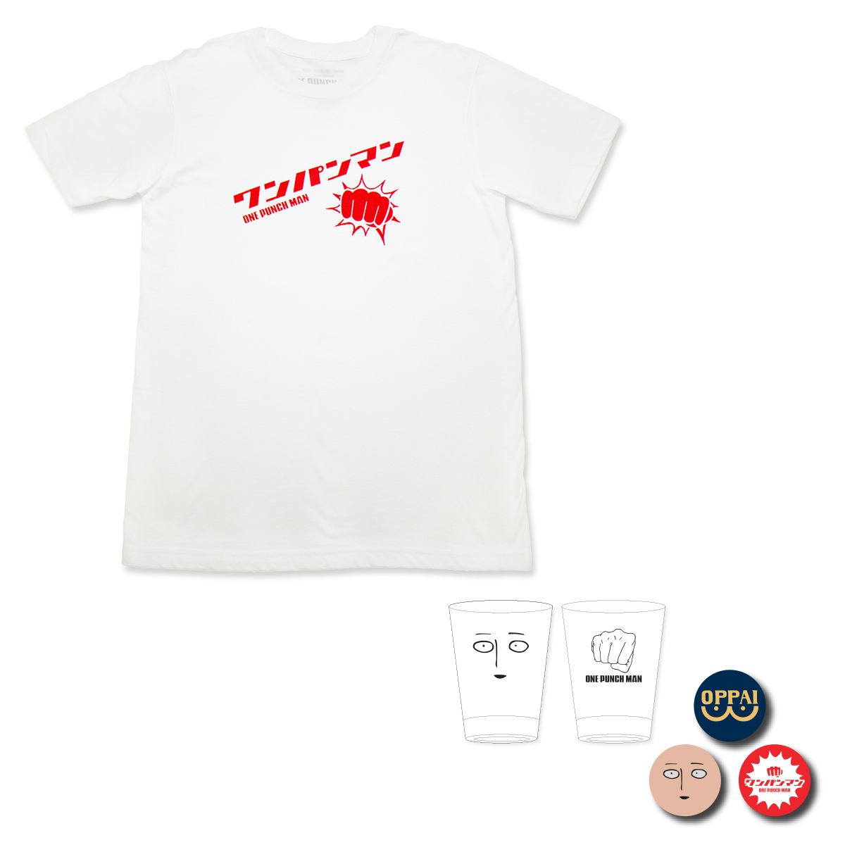 One-Punch Man Punch T-Shirt Bundle [Mar 2021 Delivery]