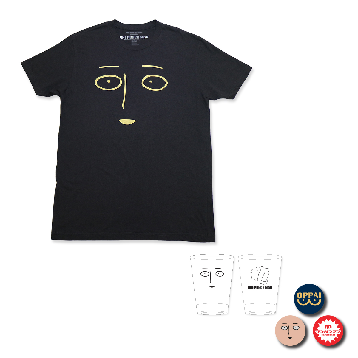 One-Punch Man Face T-Shirt Bundle [July 2021 Delivery]