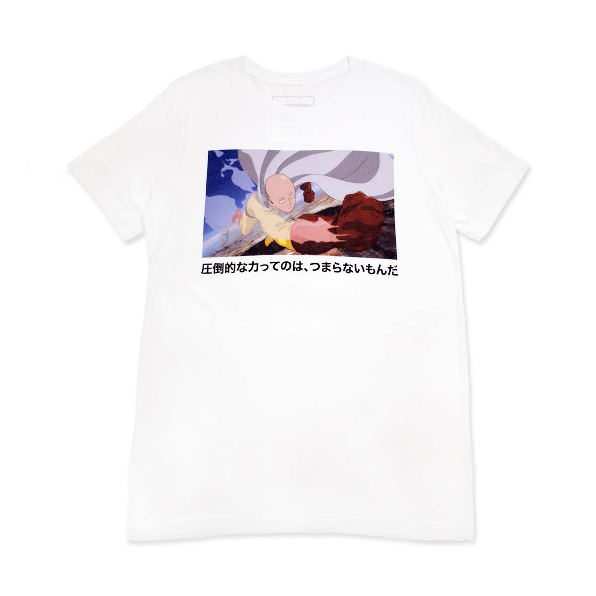 One-Punch Man Screenshot White Ver. T-Shirt Bundle [January 2022 Delivery]