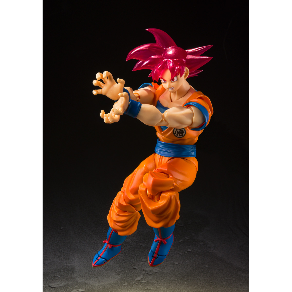 Boneco Super Saiyan God Son Goku Dragon Ball: S.H. Figuarts