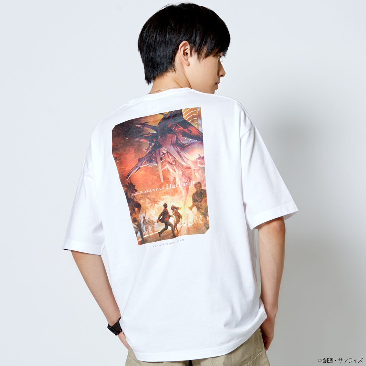 Concept Art T-shirt—Mobile Suit Gundam Hathaway/STRICT-G Collaboration [Feb 2022 Delivery]