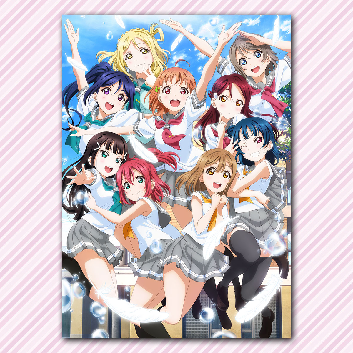 Love Live Sunshine Smile Smile Ship Start Single With Aqours 5th Anniversary Animated Pv With Blu Ray Disc Love Live Premium Bandai Usa Online Store For Action Figures Model Kits Toys