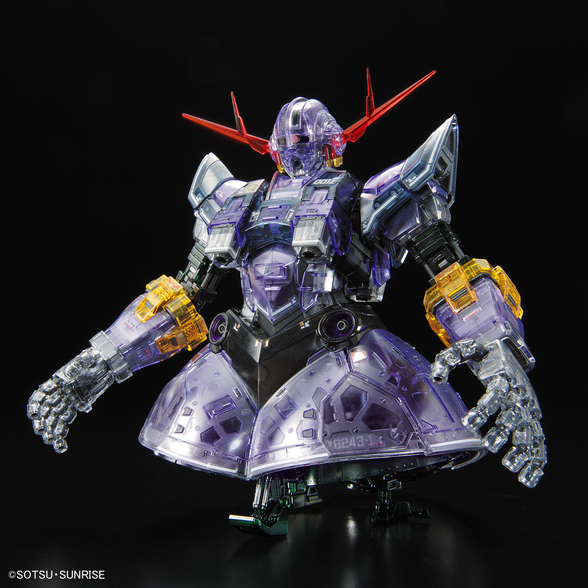 Rg 1144 The Gundam Base Limited Zeong Clear Color Gundam Premium