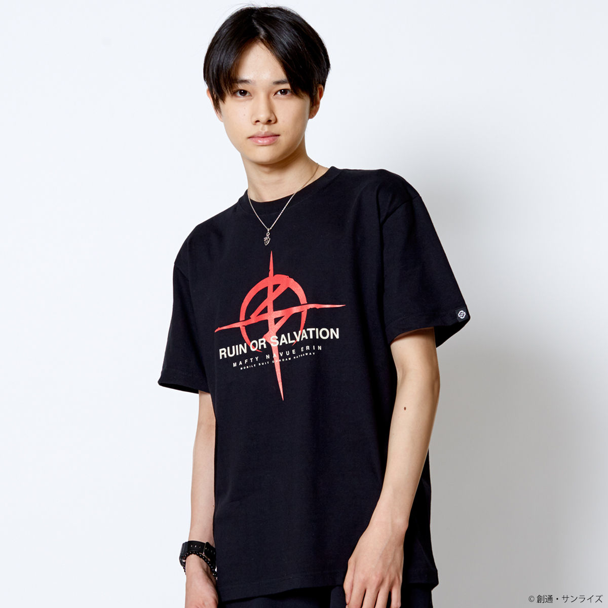Mafty T-shirt—Mobile Suit Gundam Hathaway/STRICT-G Collaboration [Feb 2022 Delivery]