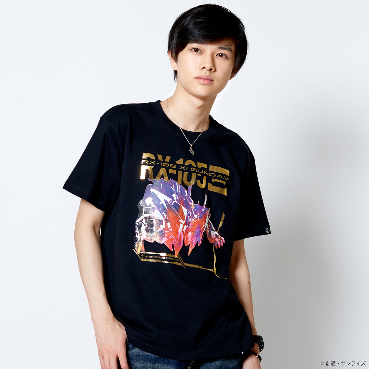 RX-105 Ξ Gundam T-shirt—Mobile Suit Gundam Hathaway/STRICT-G Collaboration