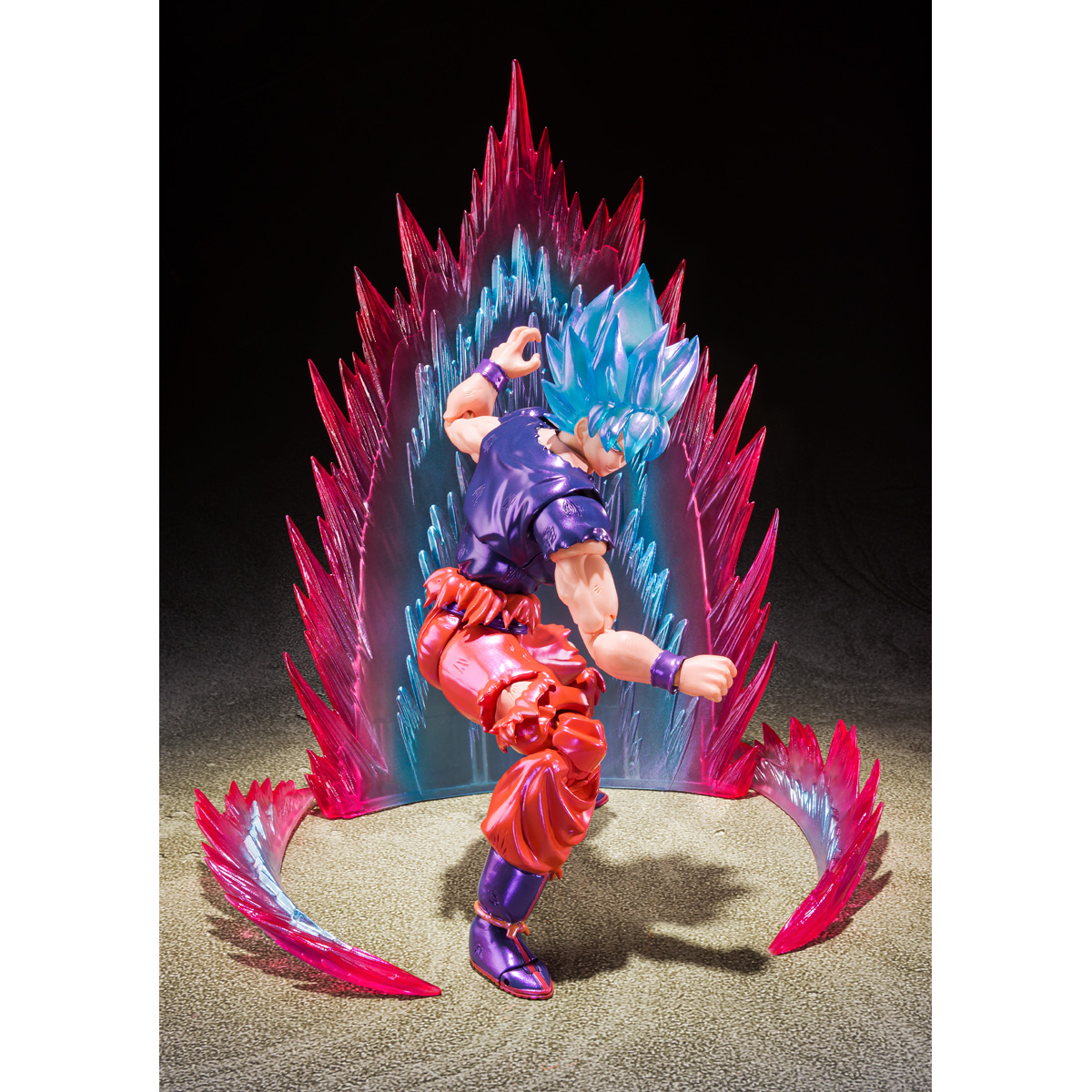 S.H.Figuarts Son Goku SSGSS Kaio-Ken V Jump Special Dragon Ball Super