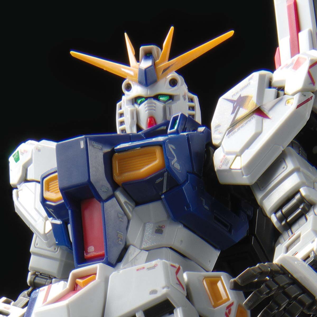 Real Grade #32-SP: RX-93FF NU-GUNDAM with Long Range Fin Funnel (1/144  scale RG--Limited Edition Gundam Fukuoka Park Japan Exclusive)