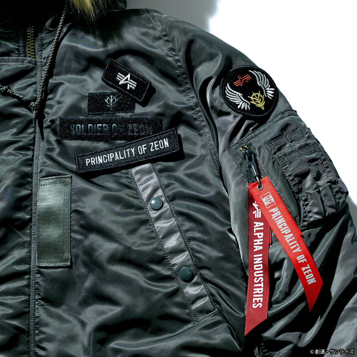 ジオン軍ランバラル STRICT-G×ALPHA INDUSTRIES M-65 | www.sinafite