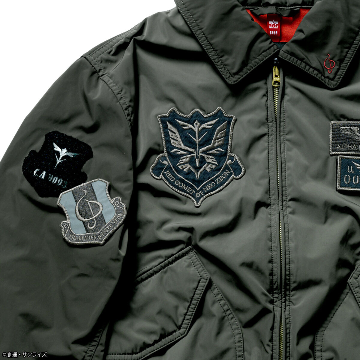 STRICT-G x ALPHA Mobile Suit Gundam: Char’s Counterattack Char Aznable CWU-36/P Jacket