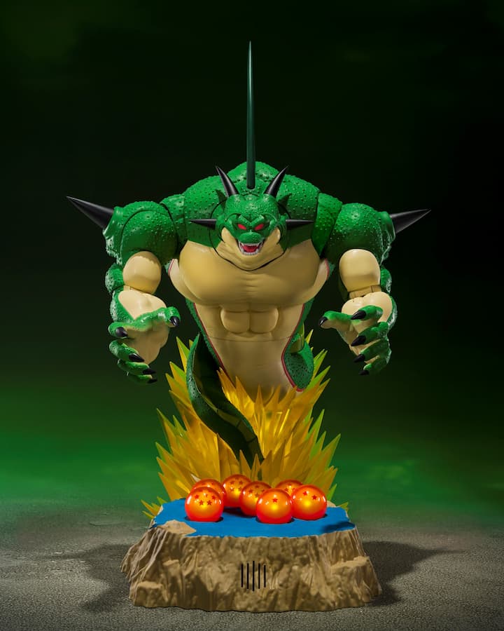 S.H.Figuarts PORUNGA & DENDE LUMINOUS DRAGON BALL SET -COME FORTH, GENUINE SHENRON!!-