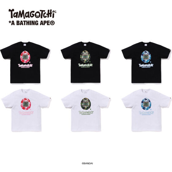 Tamagotchi x A BATHING APE Original Tamagotchi Complete Set