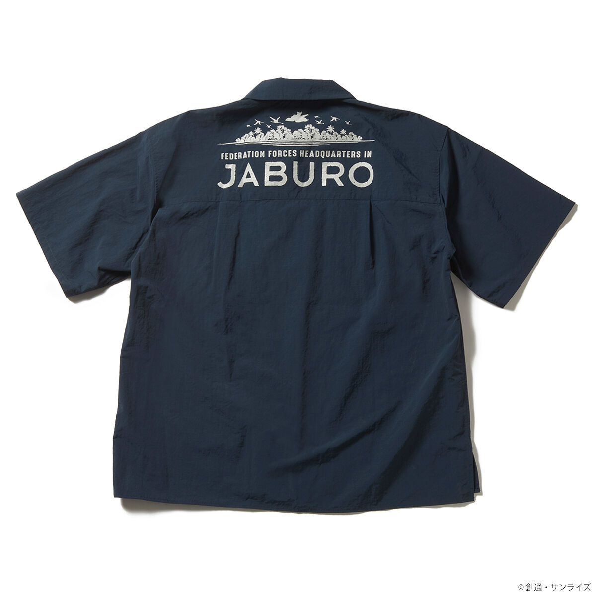 STRICT-G JABURO Mobile Suit Gundam Open Collar Shirt