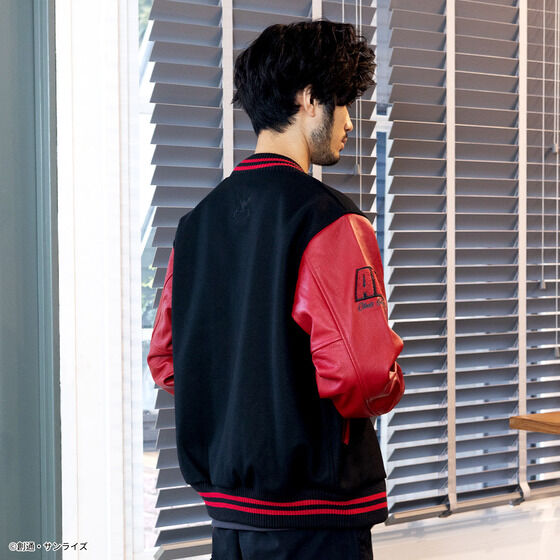 STRICT-G.FAB Mobile Suit Gundam Red Comet Varsity Jacket STRICT-G.FAB Mobile Suit Gundam Red Comet Varsity Jacket
