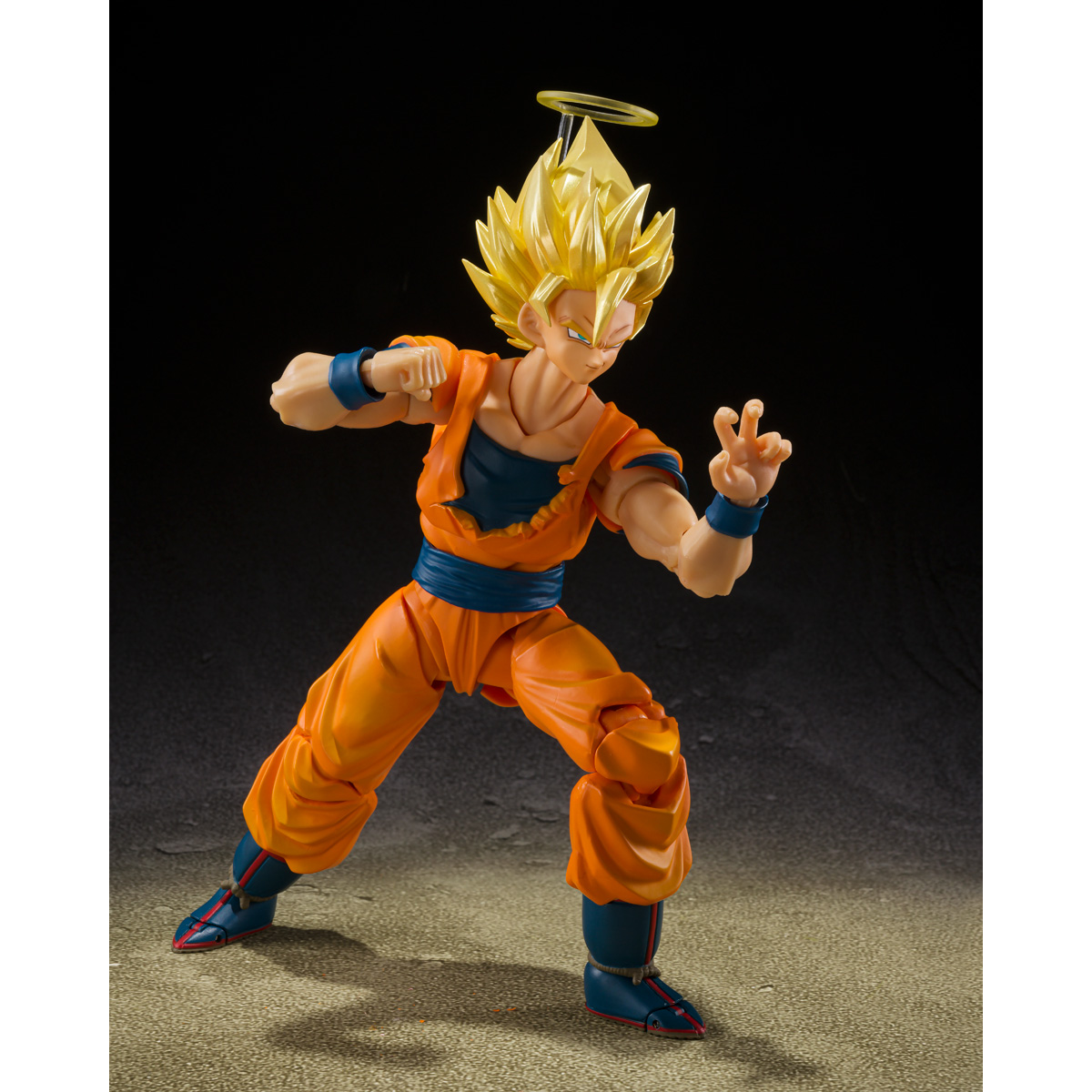 Lover Dragon Ball Z Figure Goku Battle Super Saiyan 2 Anime PVC Figure DBZ  Goku Gold