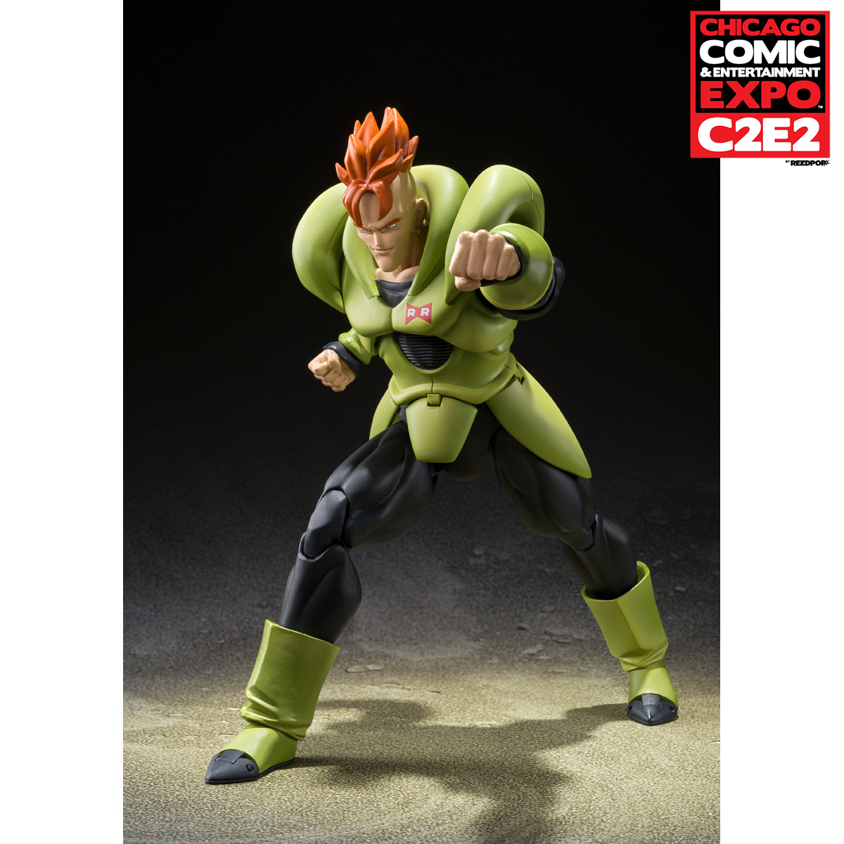 Android 16 (Metallic, Dragon Ball Z) 708 - Walmart Exclusive [Damaged