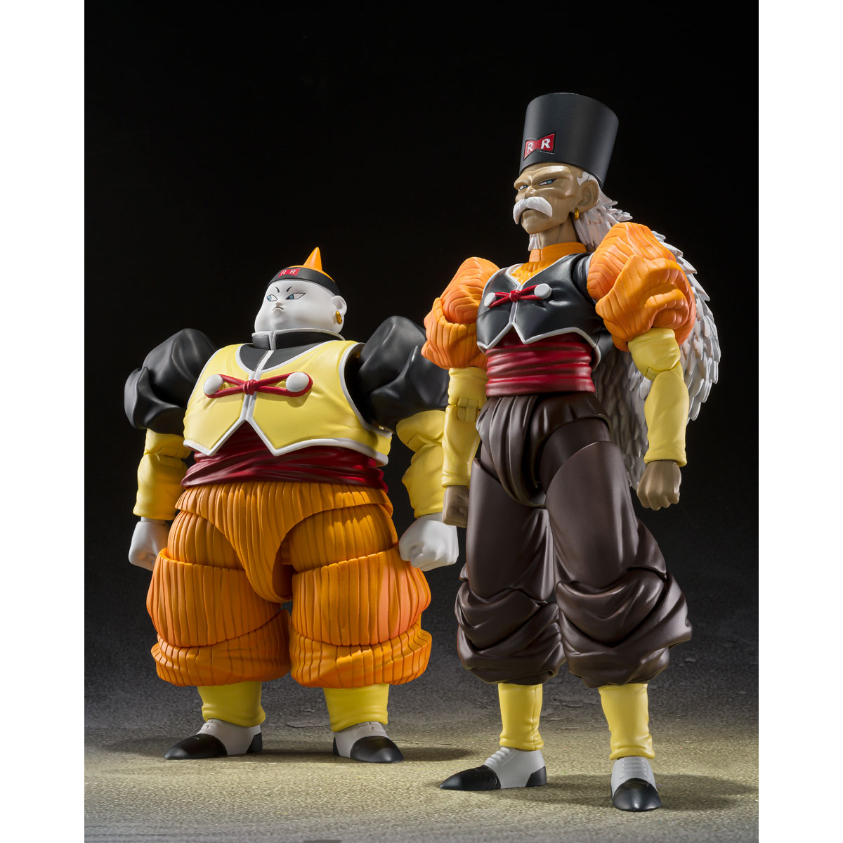 Android 19 and Android 20 Dr. Gero figure set Dragon Ball Z jumbo size