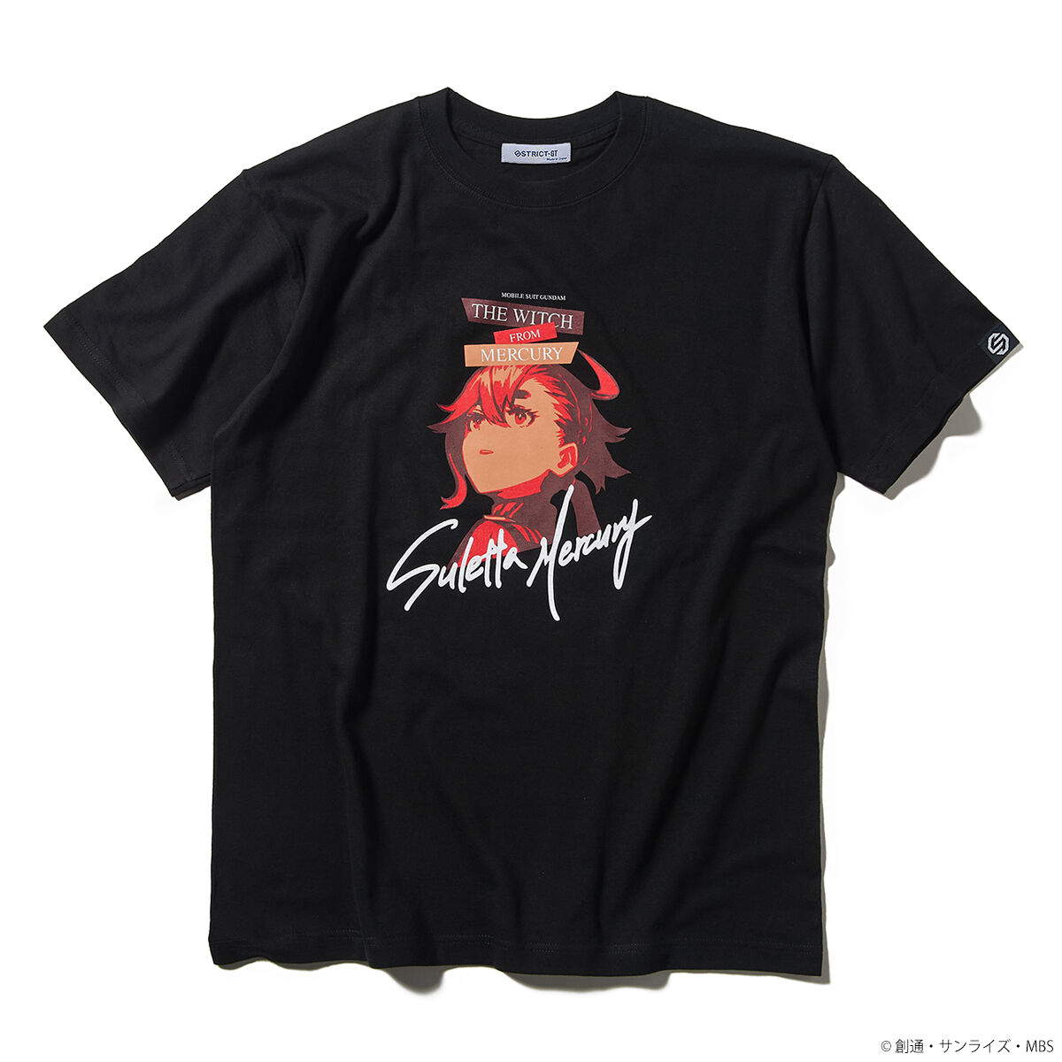 Suletta Mercury T-Shirt—Mobile Suit Gundam the Witch from Mercury/STRICT-G Collaboration