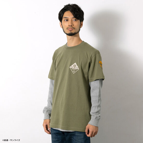 STRICT-G.ARMS Mobile Suit Gundam Zeon Force T-shirt with Shoulder Patch