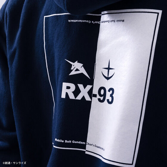 RX-93 Box Logo Hoodie—Mobile Suit Gundam: Char's Counterattack/STRICT-G Collaboration