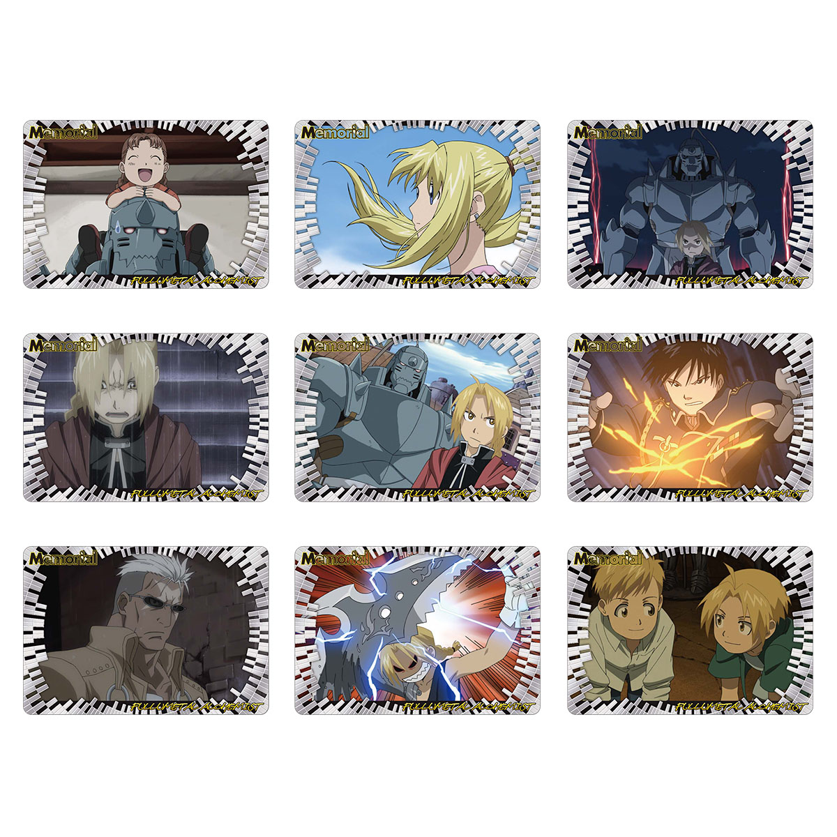 FULLMETAL ALCHEMIST~ Alchemist Card Complete set, FULLMETAL ALCHEMIST