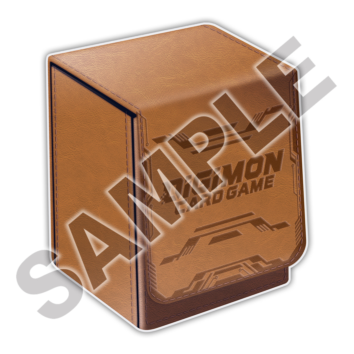 DIGIMON CARD GAME Deck Box Set (Brown)
