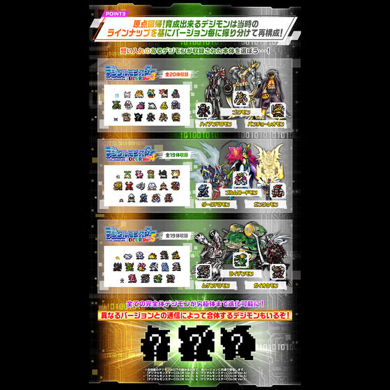 DIGIMON COLOR (Ver.3 ORIGINAL PURPLE/ Ver.4 ORIGINAL CLEAR RED/ Ver.5  ORIGINAL CLEAR GREEN)