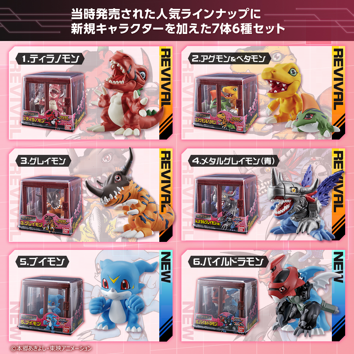 THE DIGIMON NEW COLLECTION Vol.1, DIGIMON