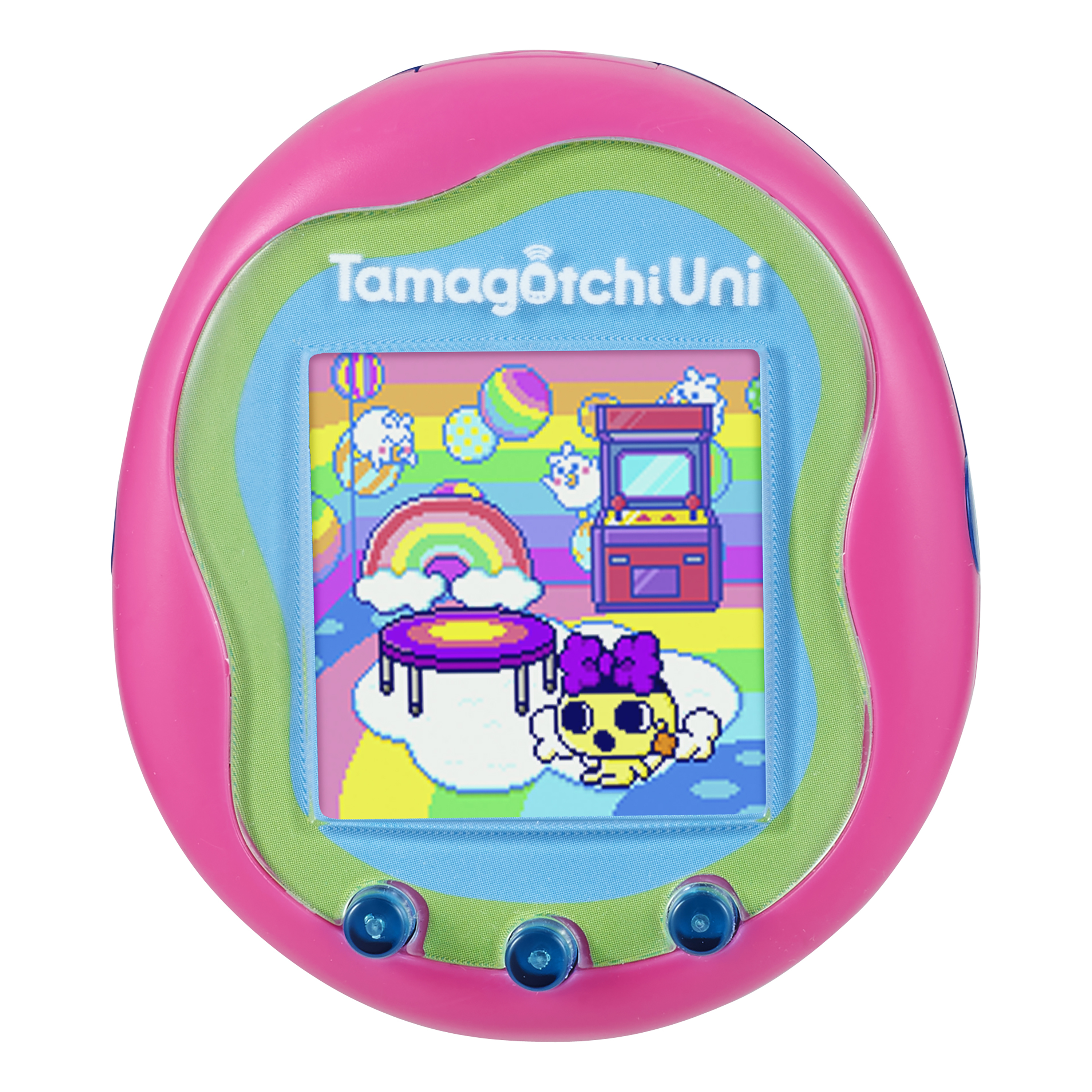 Tamagotchi Uni Pink Digital Toy Bandai Tamagotch Wi-fi Tamaverse F/S from  Japan