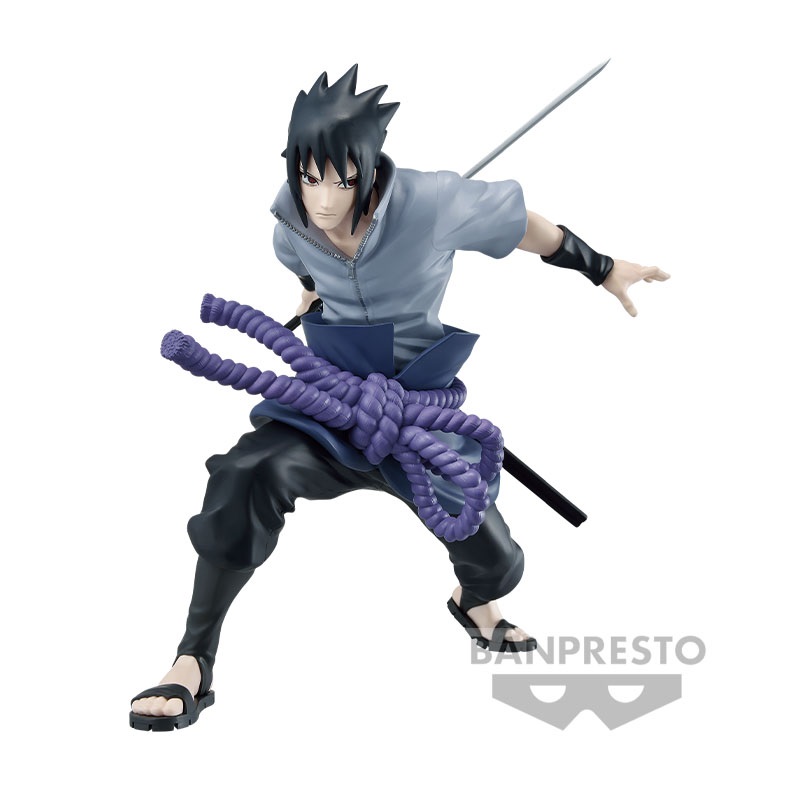 Figura Naruto - Sasuke Uchiha Vibration Stars Bandai em Promoção