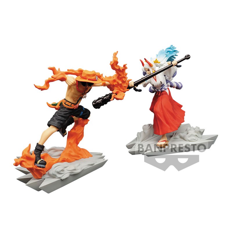 BANDAI ANIME HEROES ONE PIECE PORTGAS D ACE FIGURE – Cards and