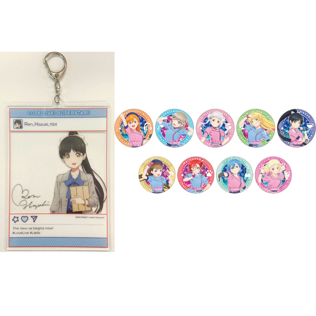 Love Live! Superstar!! Ren Hazuki Acrylic photoframe style keychain ...